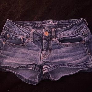 American Eagle stretch jeans with no rips or wholes